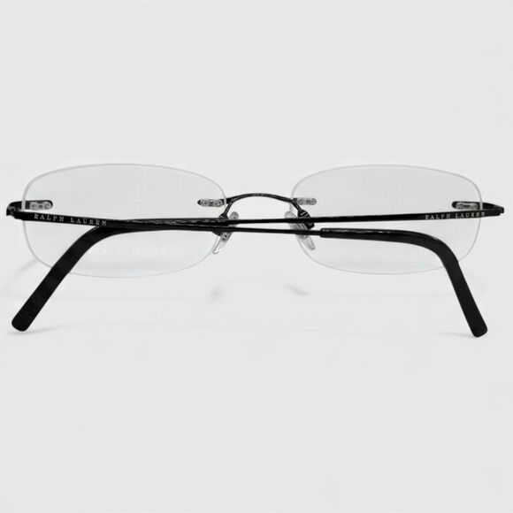 MSRP $185 RALPH LAUREN 5014 9003 Rimless Eyeglasses Frame w/Case - Made in Italy - Picture 10 of 16